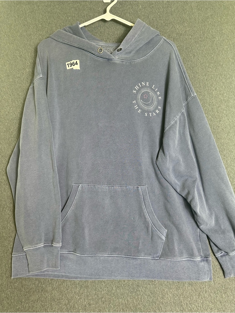 Aeropostale Heathered Light Blue Pullover